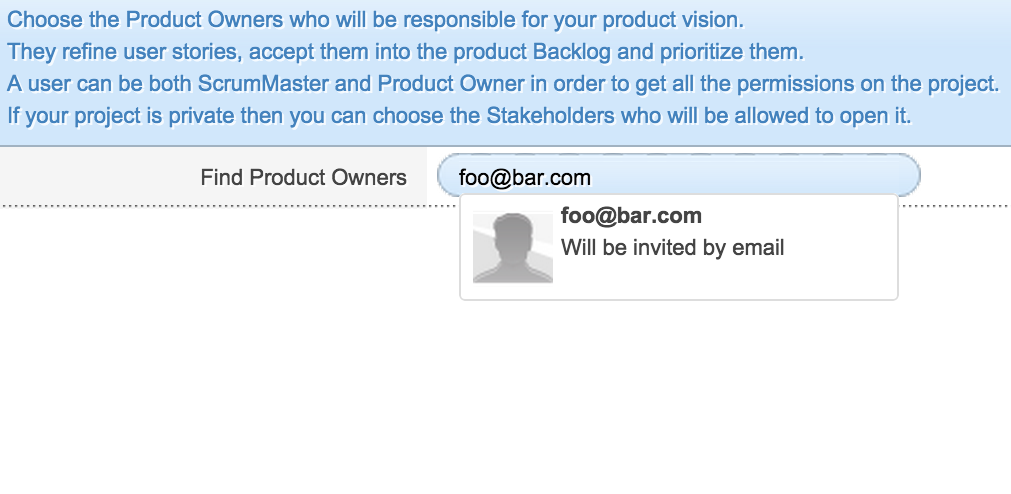 Invite non registered users