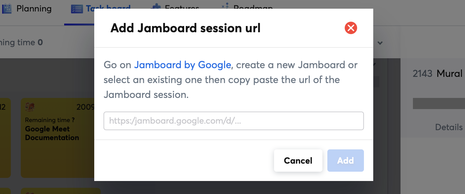Jamboard by Google iceScrum